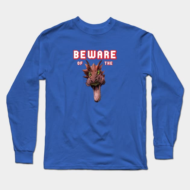 Beware Of The (Yorkshire) Dragon Long Sleeve T-Shirt by taiche